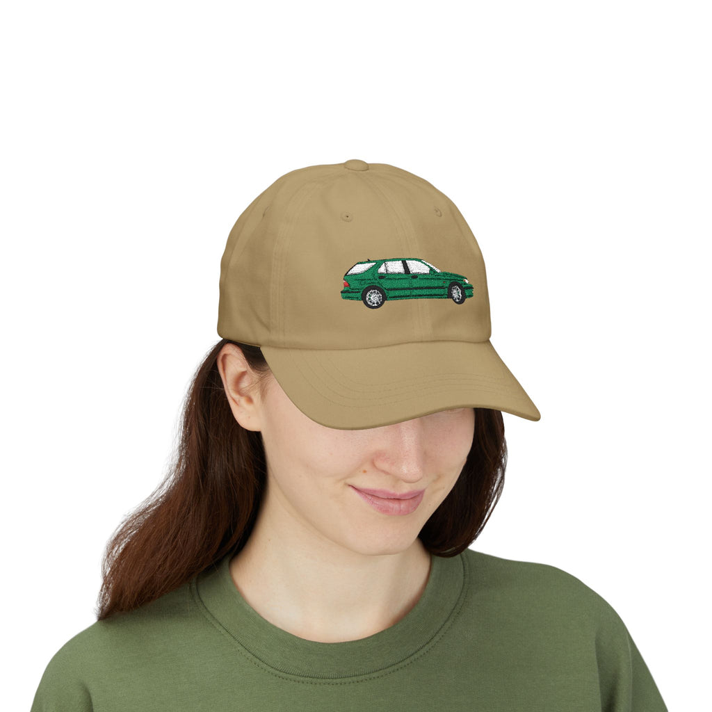 Saab 9-5 OG Aero Wagon Scarabe Green — Car Baseball Hat — Caps