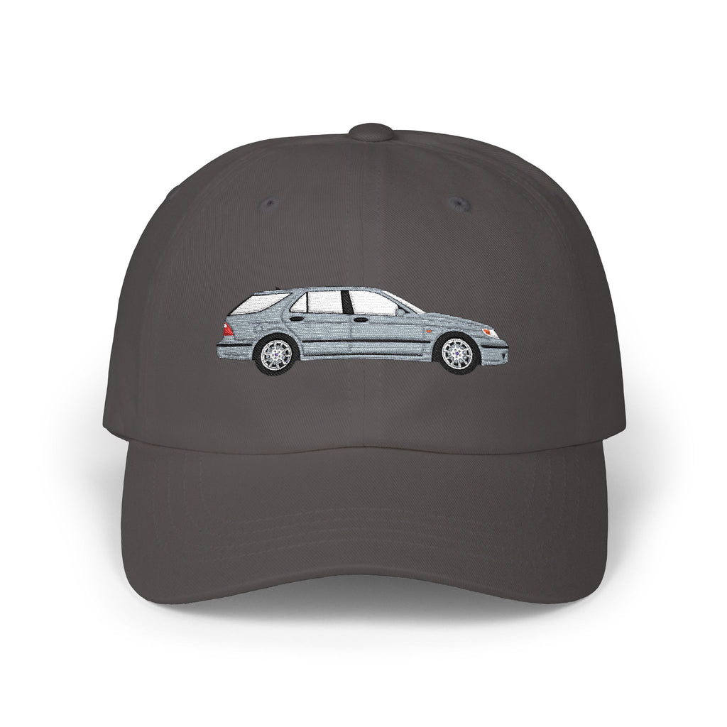 Saab 9-5 OG Aero Wagon Ice Blue — Car Baseball Hat — Caps