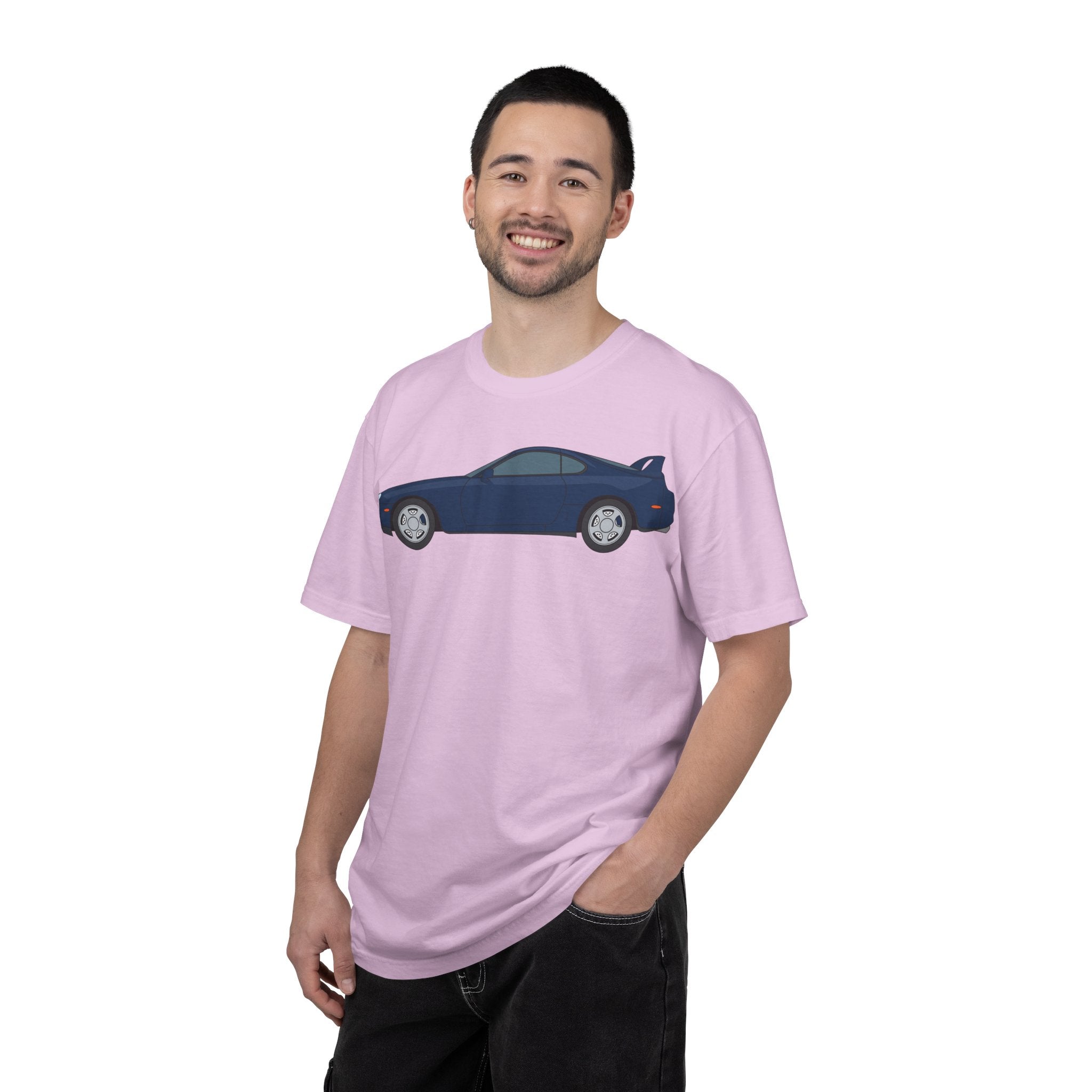 Toyota Supra MK4 Royal Sapphire  — T-Shirt — Retro Car Graphic Tee