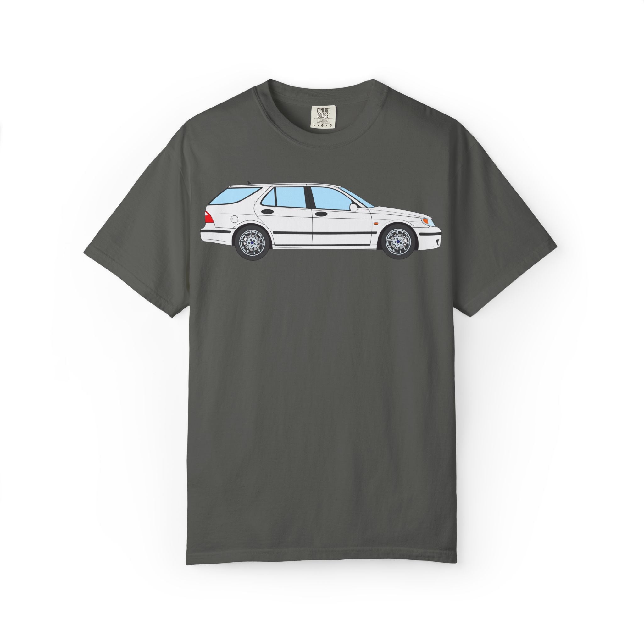 Saab 9-5 OG Aero Wagon – Arctic White T-Shirt
