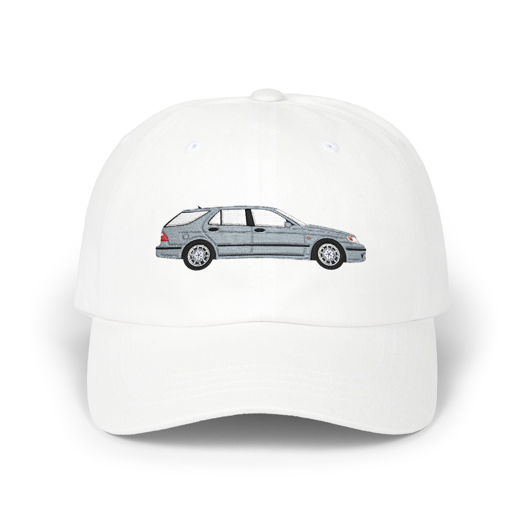 Saab 9-5 OG Aero Wagon Ice Blue — Car Baseball Hat — Caps