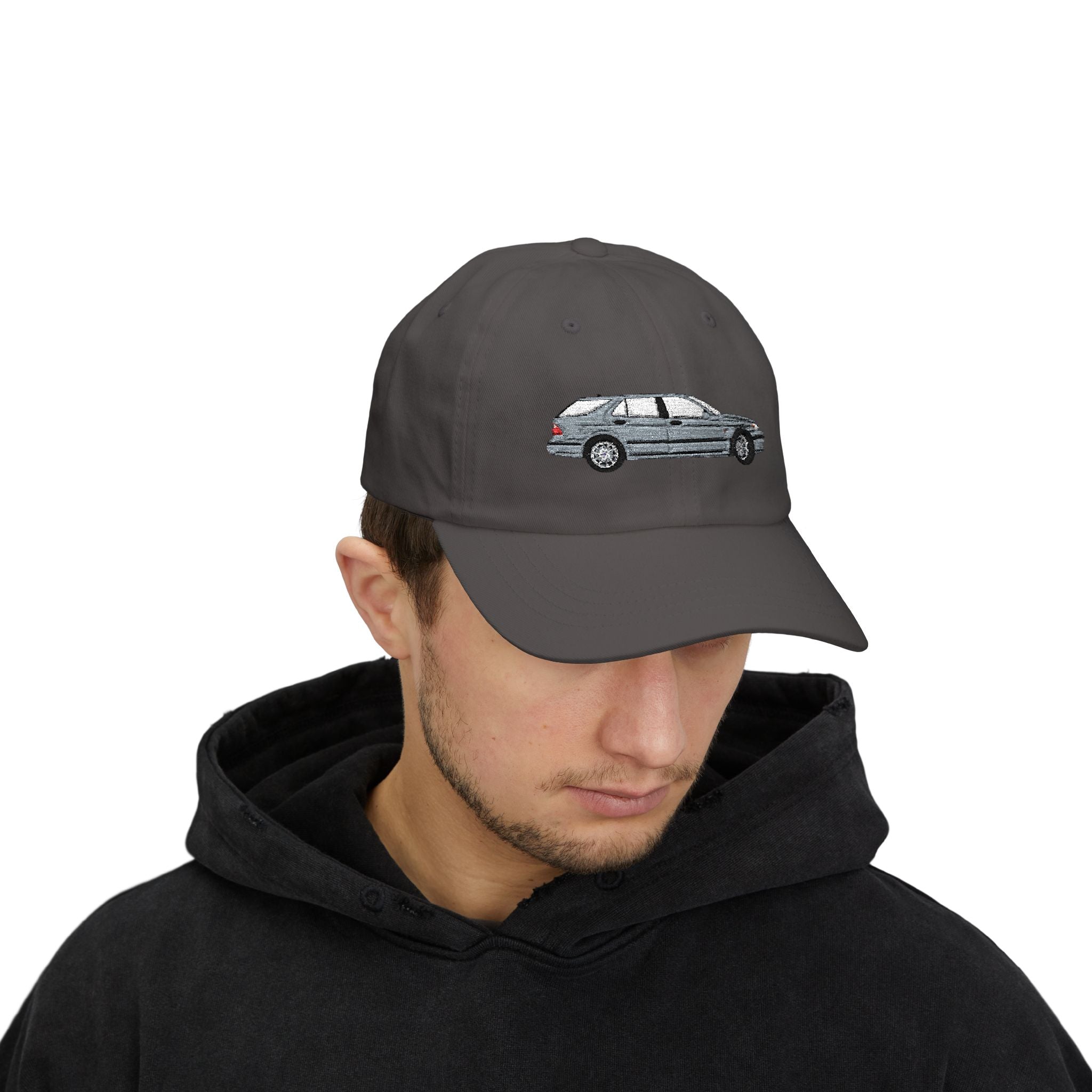 Saab 9-5 OG Aero Wagon Ice Blue — Car Baseball Hat — Caps