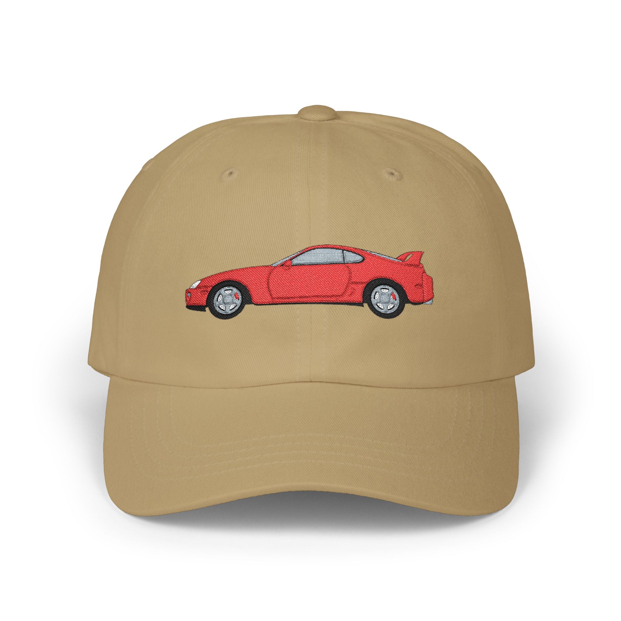 Toyota Supra MK4 Super Red ll — Car Baseball Hat — Caps