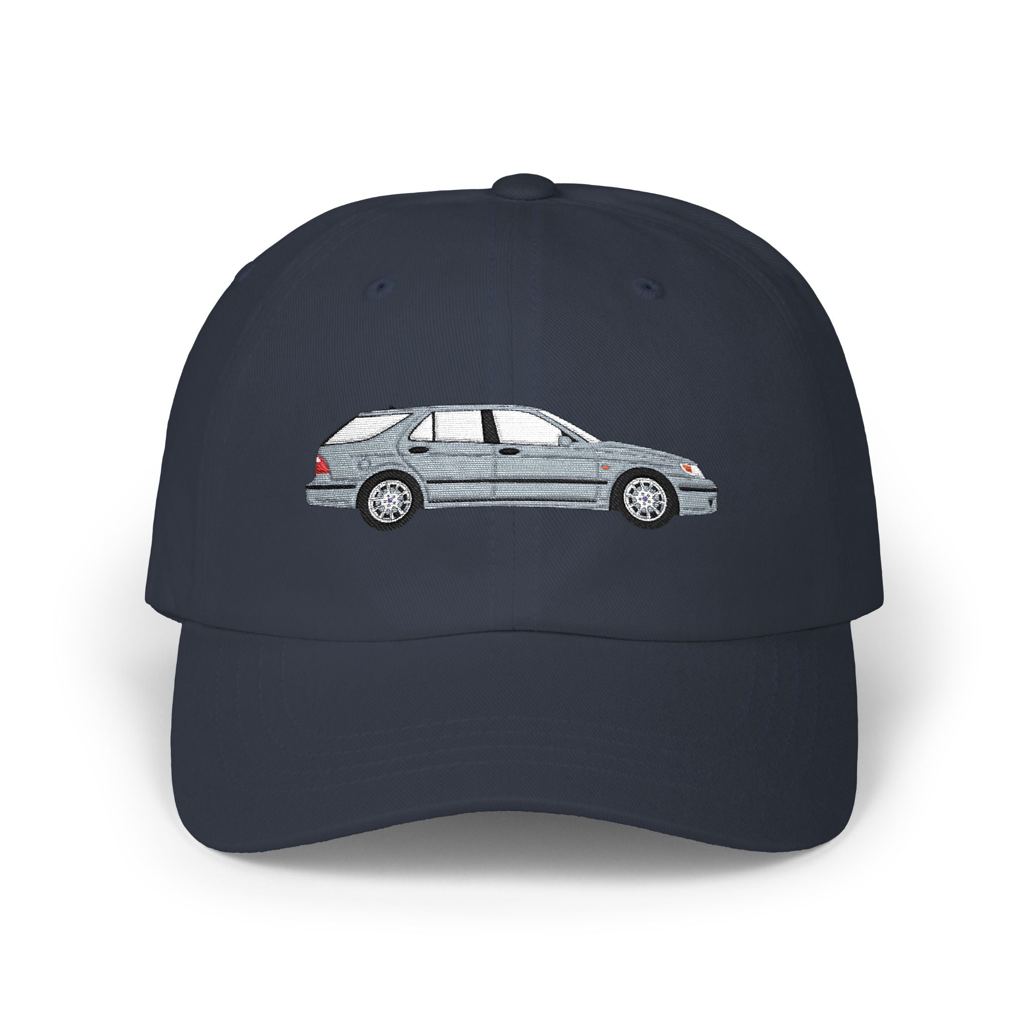 Saab 9-5 OG Aero Wagon Ice Blue — Car Baseball Hat — Caps