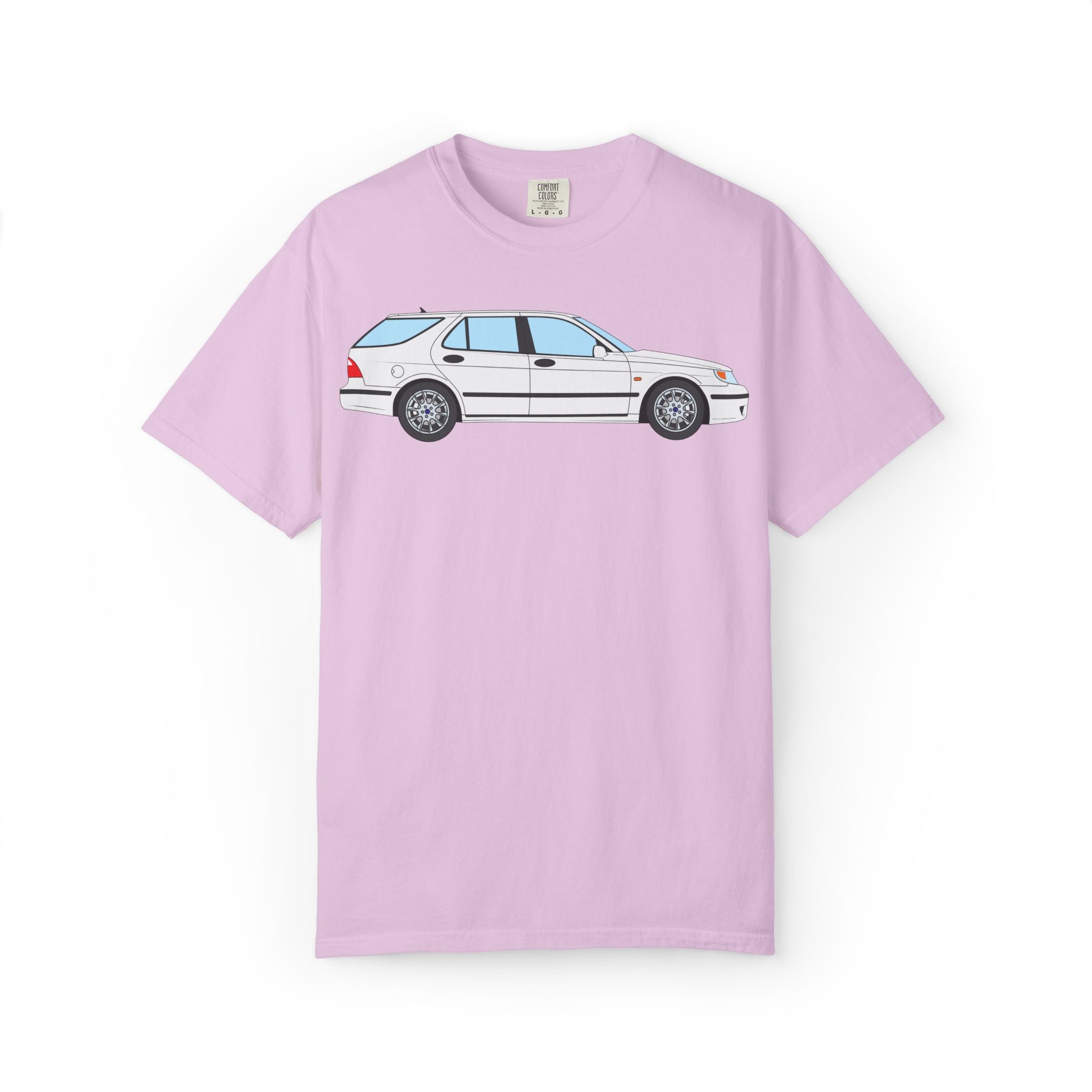 Saab 9-5 OG Aero Wagon – Arctic White T-Shirt