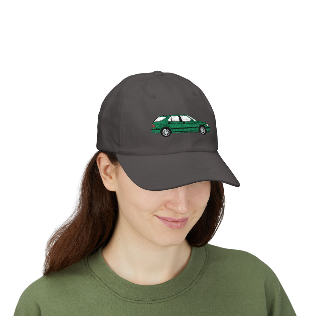 Saab 9-5 OG Aero Wagon Scarabe Green — Car Baseball Hat — Caps