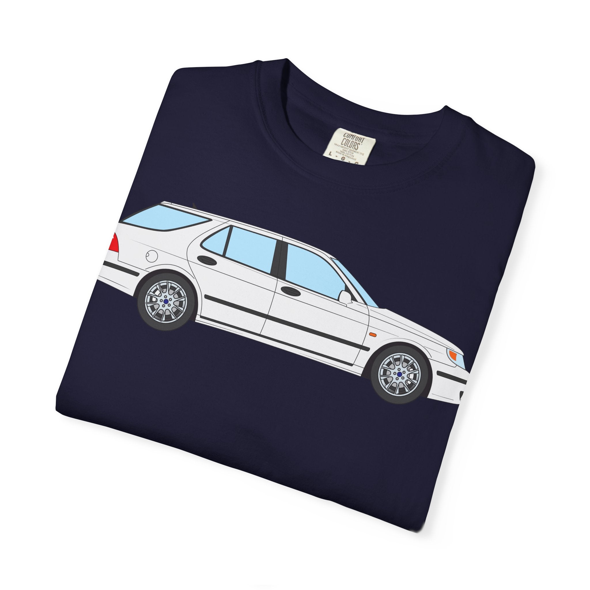 Saab 9-5 OG Aero Wagon – Arctic White T-Shirt