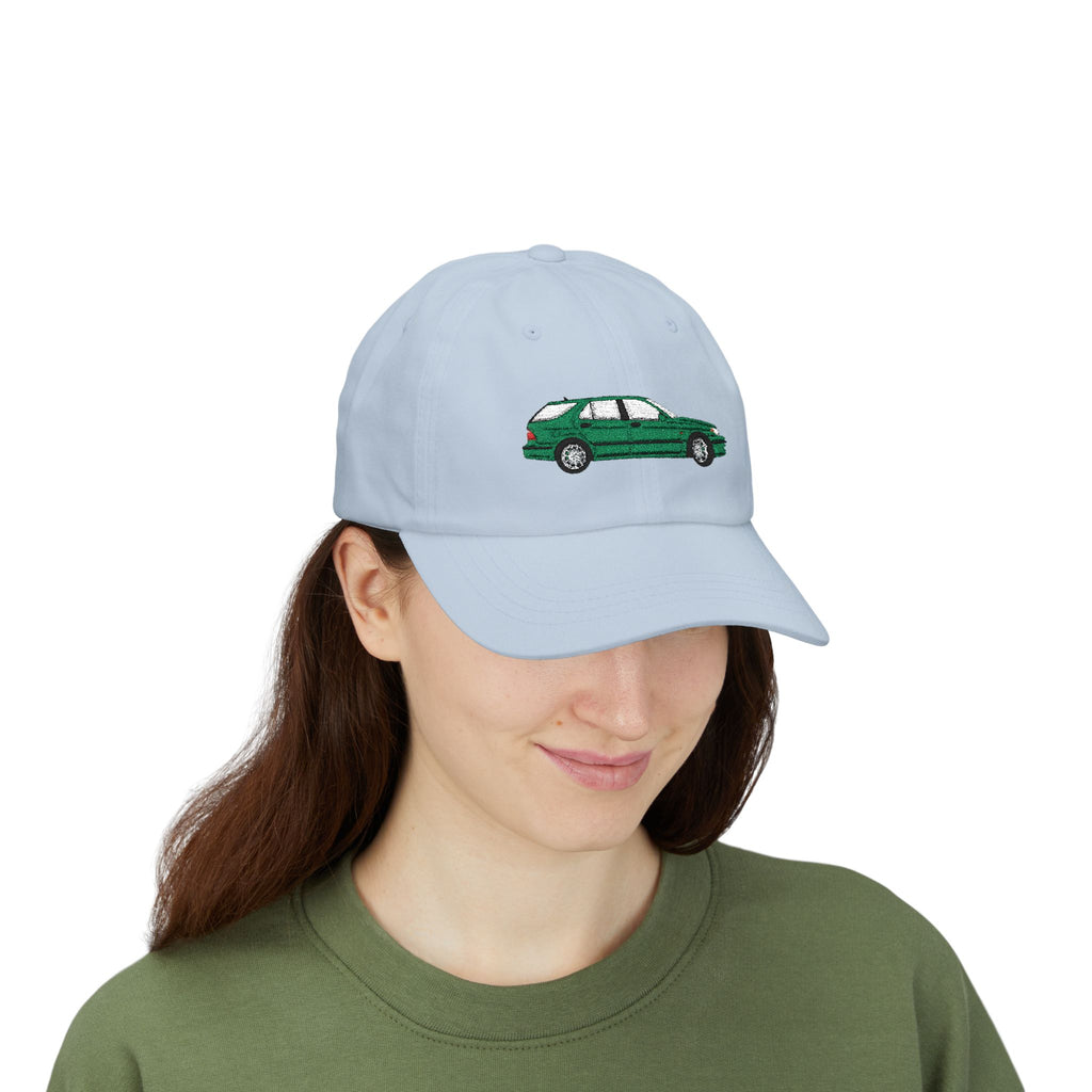 Saab 9-5 OG Aero Wagon Scarabe Green — Car Baseball Hat — Caps