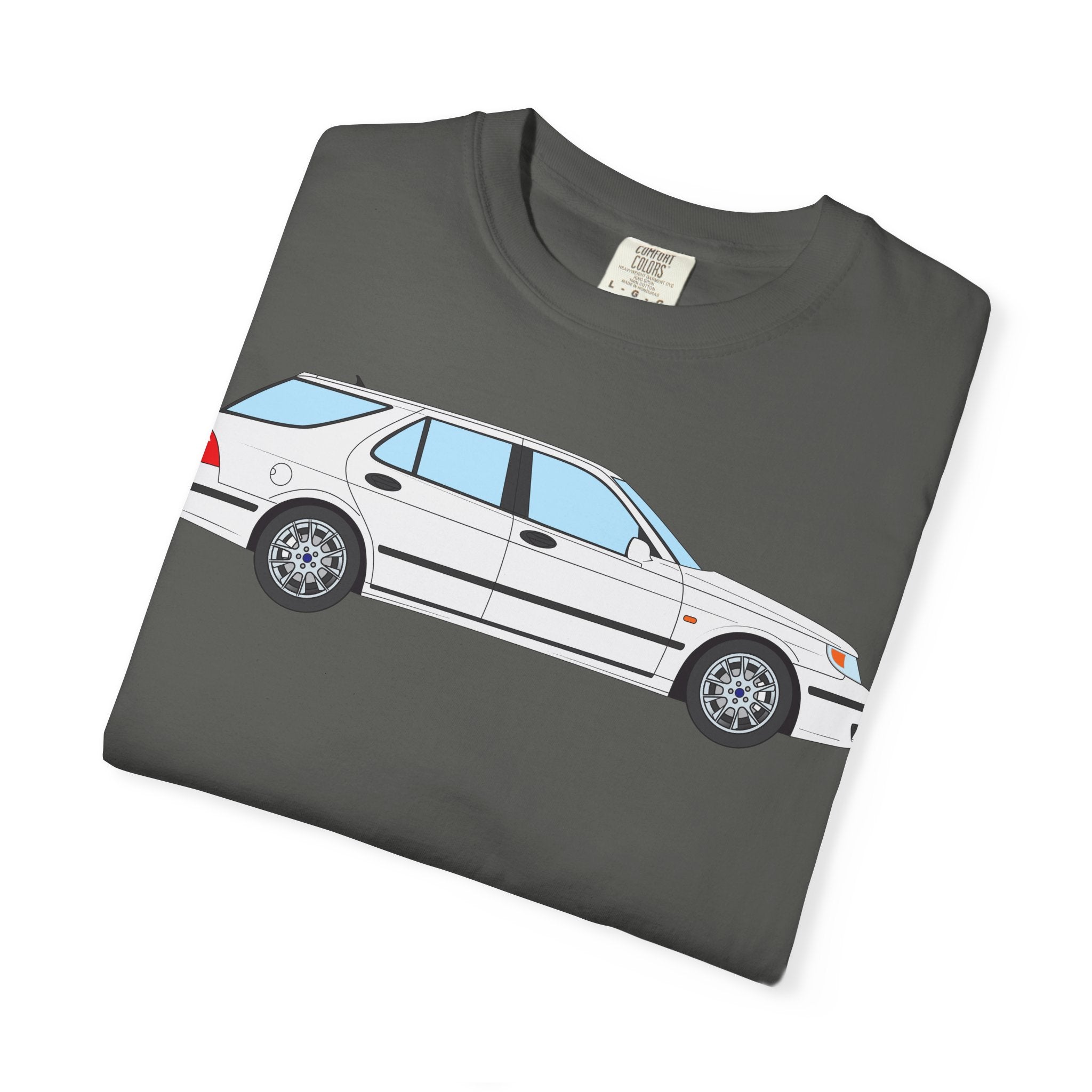 Saab 9-5 OG Aero Wagon – Arctic White T-Shirt