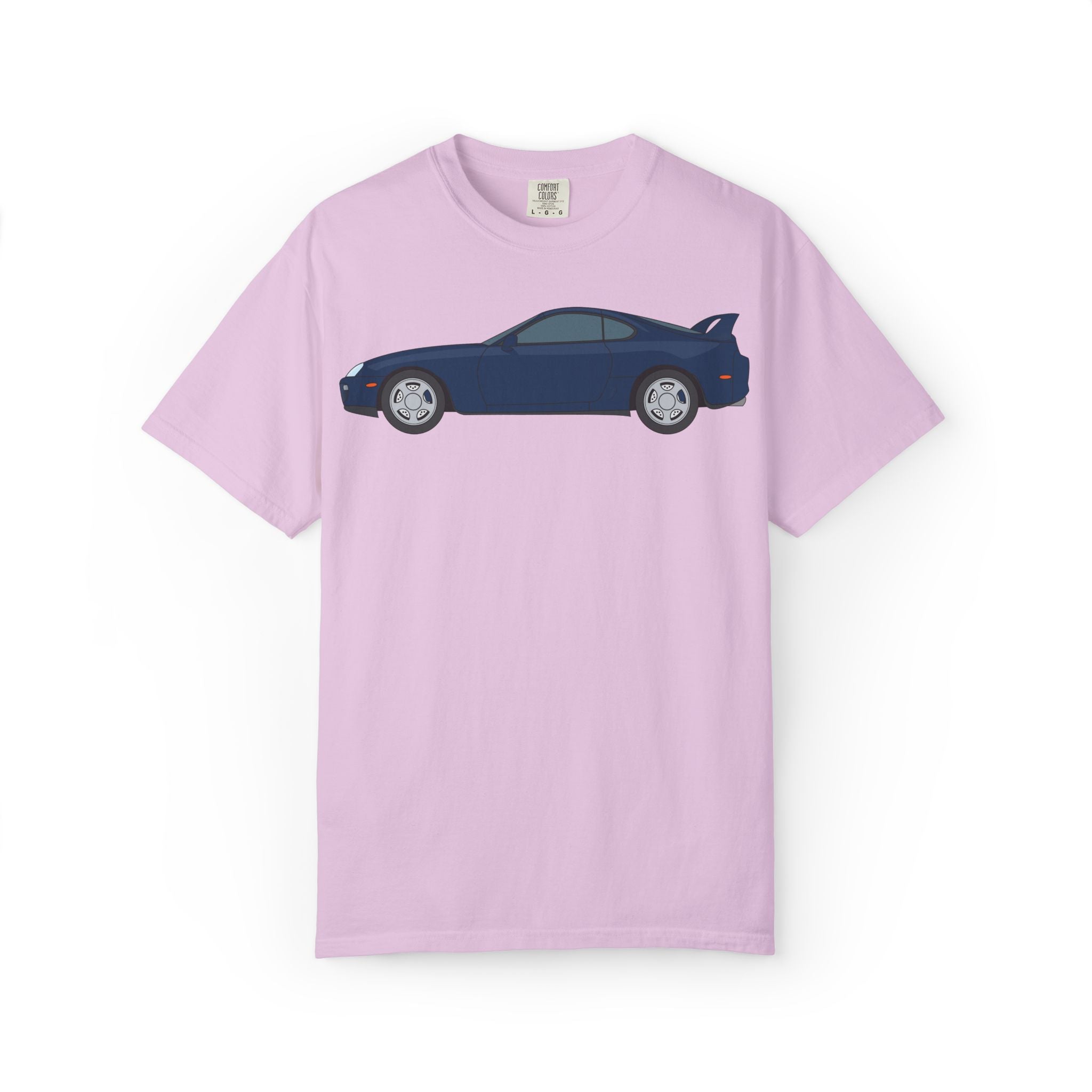 Toyota Supra MK4 Royal Sapphire  — T-Shirt — Retro Car Graphic Tee