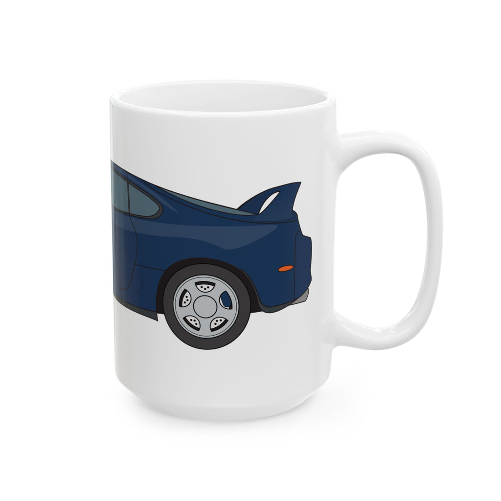 Toyota Supra MK4 – Royal Sapphire Ceramic Mug
