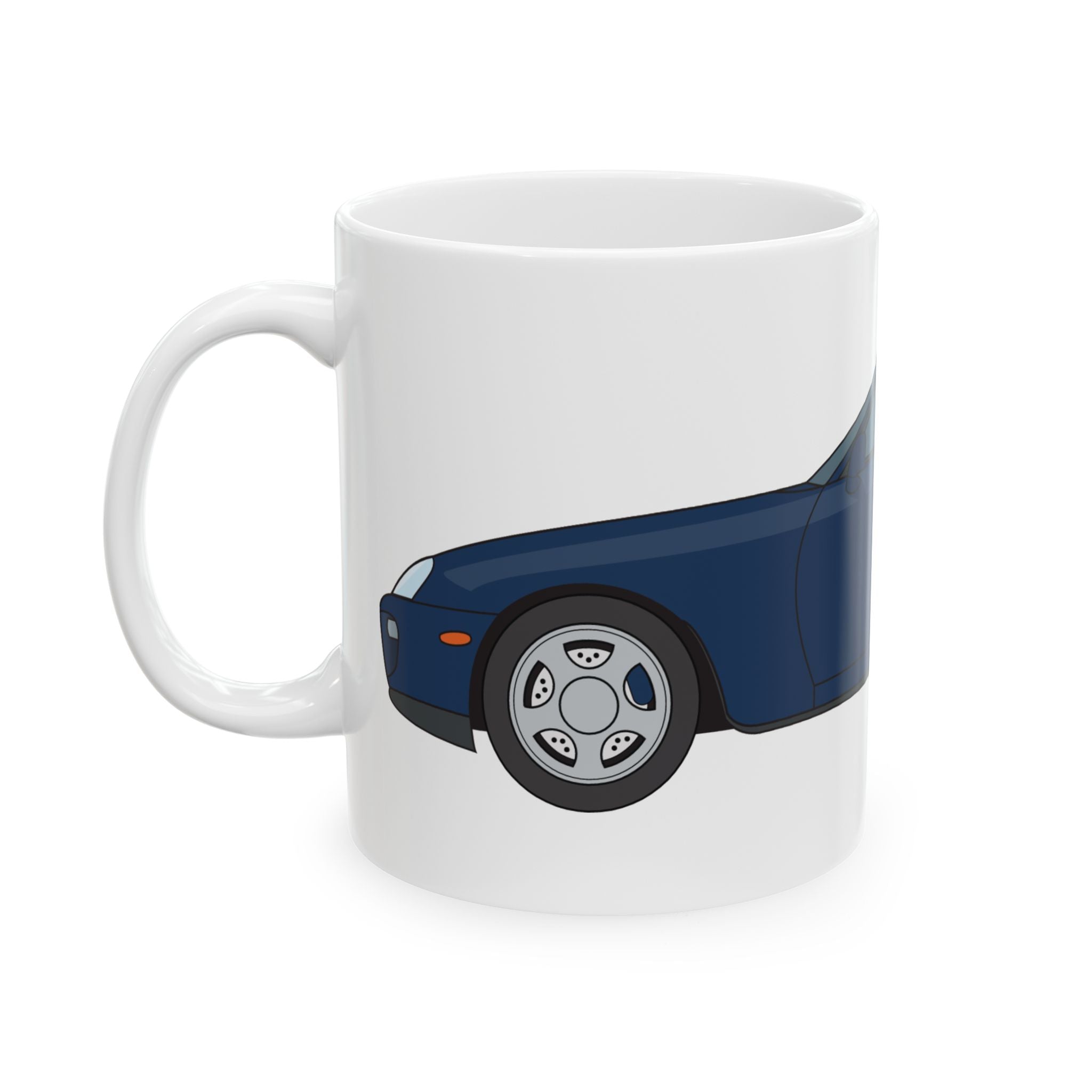 Toyota Supra MK4 – Royal Sapphire Ceramic Mug