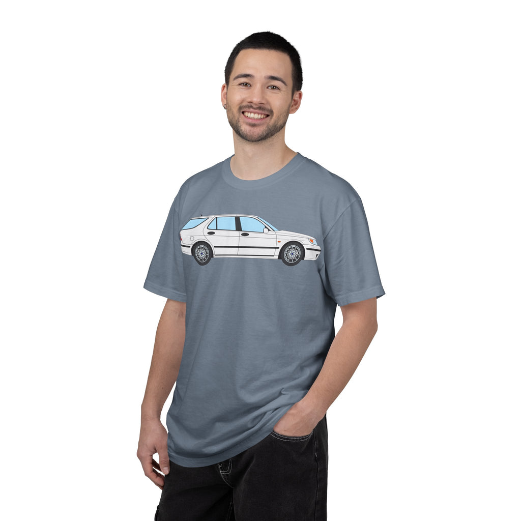 Saab 9-5 OG Aero Wagon – Arctic White T-Shirt
