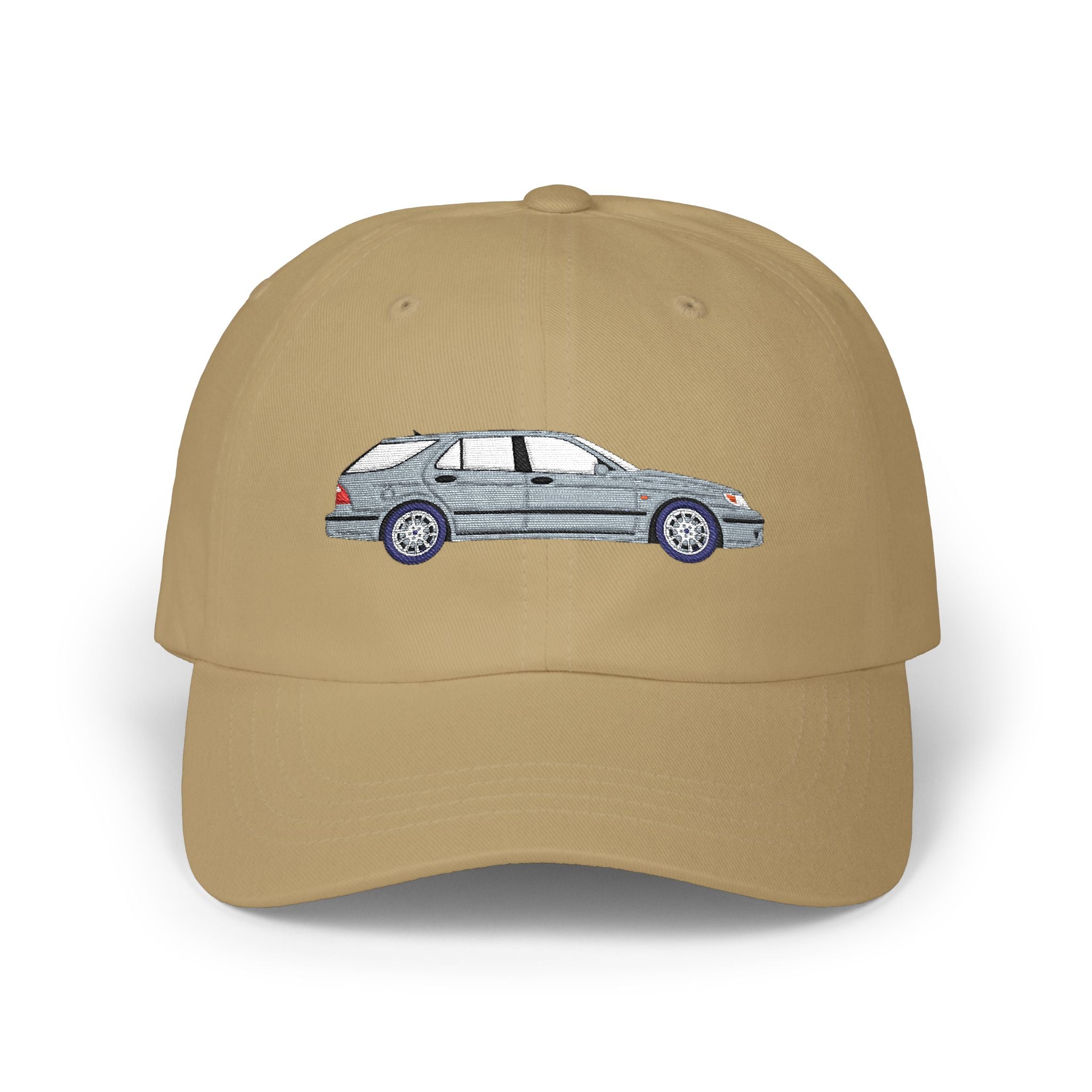 Saab 9-5 OG Aero Wagon Silver Metallic — Car Baseball Hat — Caps