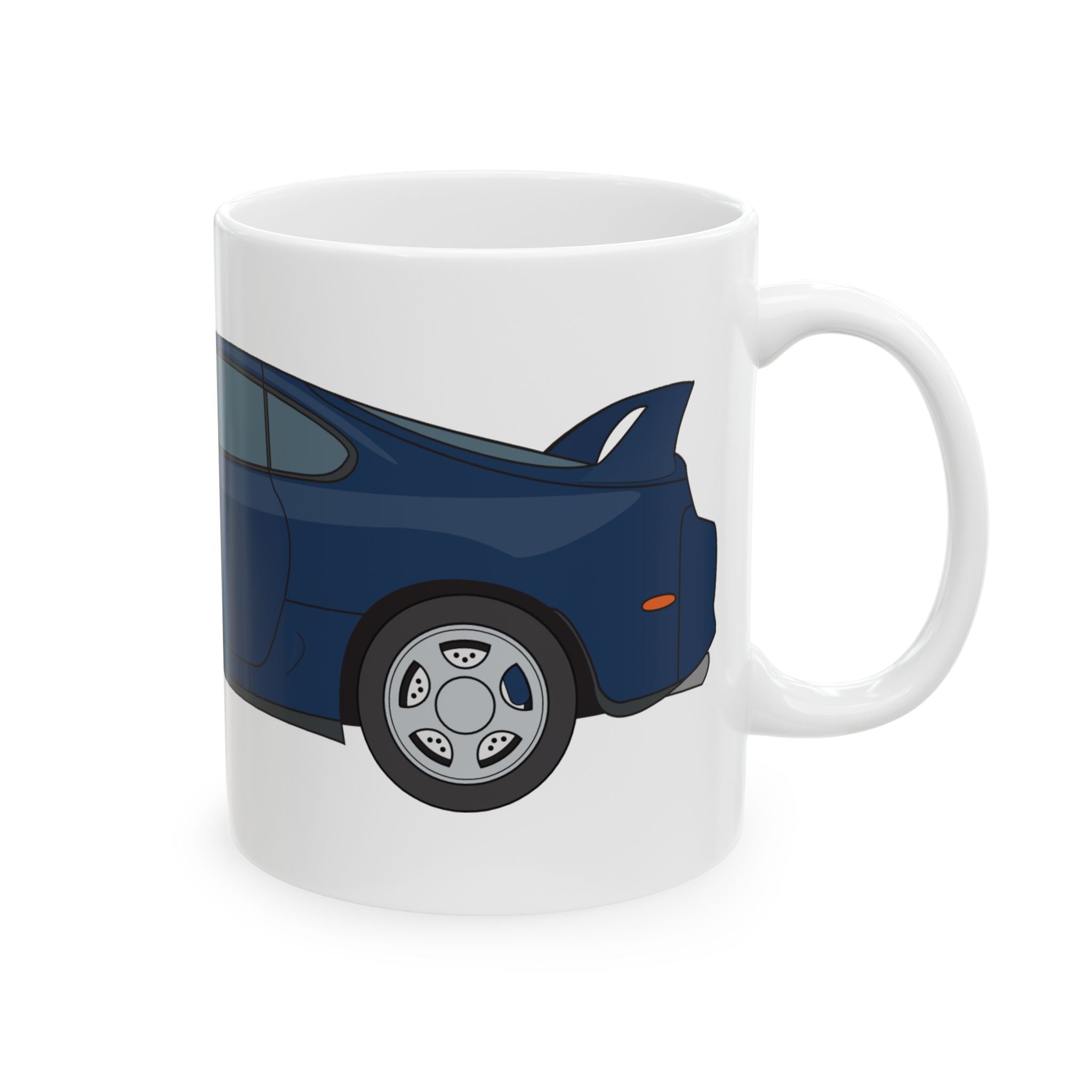 Toyota Supra MK4 – Royal Sapphire Ceramic Mug