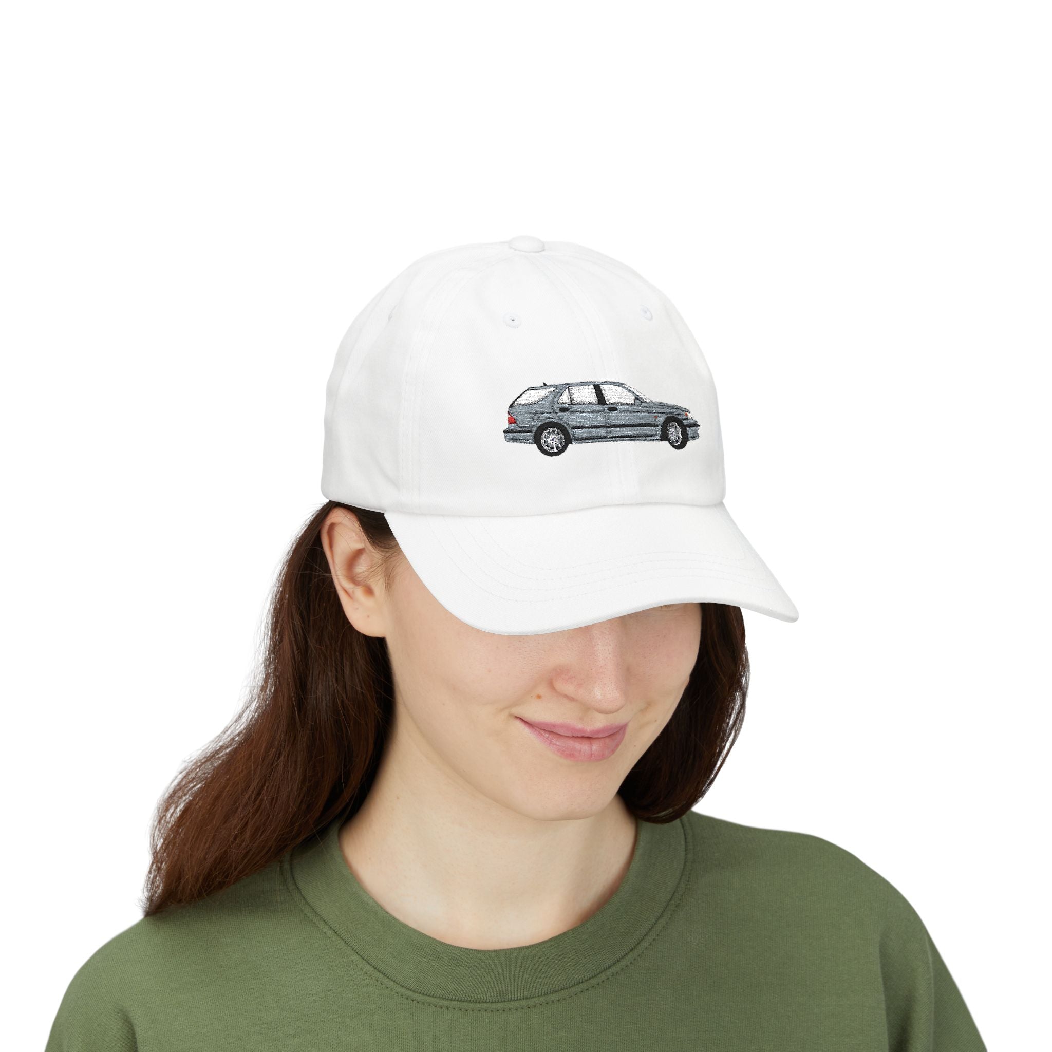 Saab 9-5 OG Aero Wagon Ice Blue — Car Baseball Hat — Caps