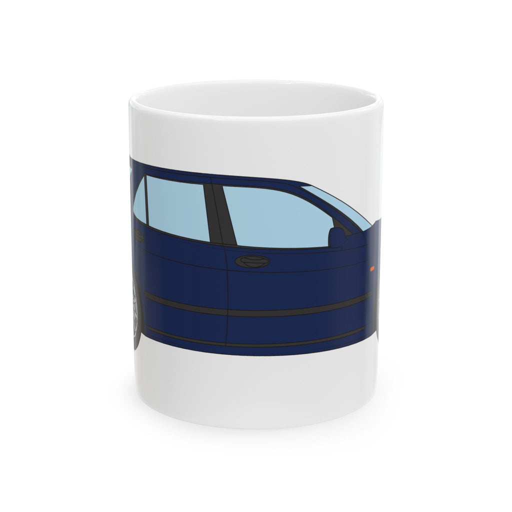 Saab 9-5 OG Aero Wagon Midnight Blue — Ceramic Mug — Coffee Cup (11oz & 15oz)