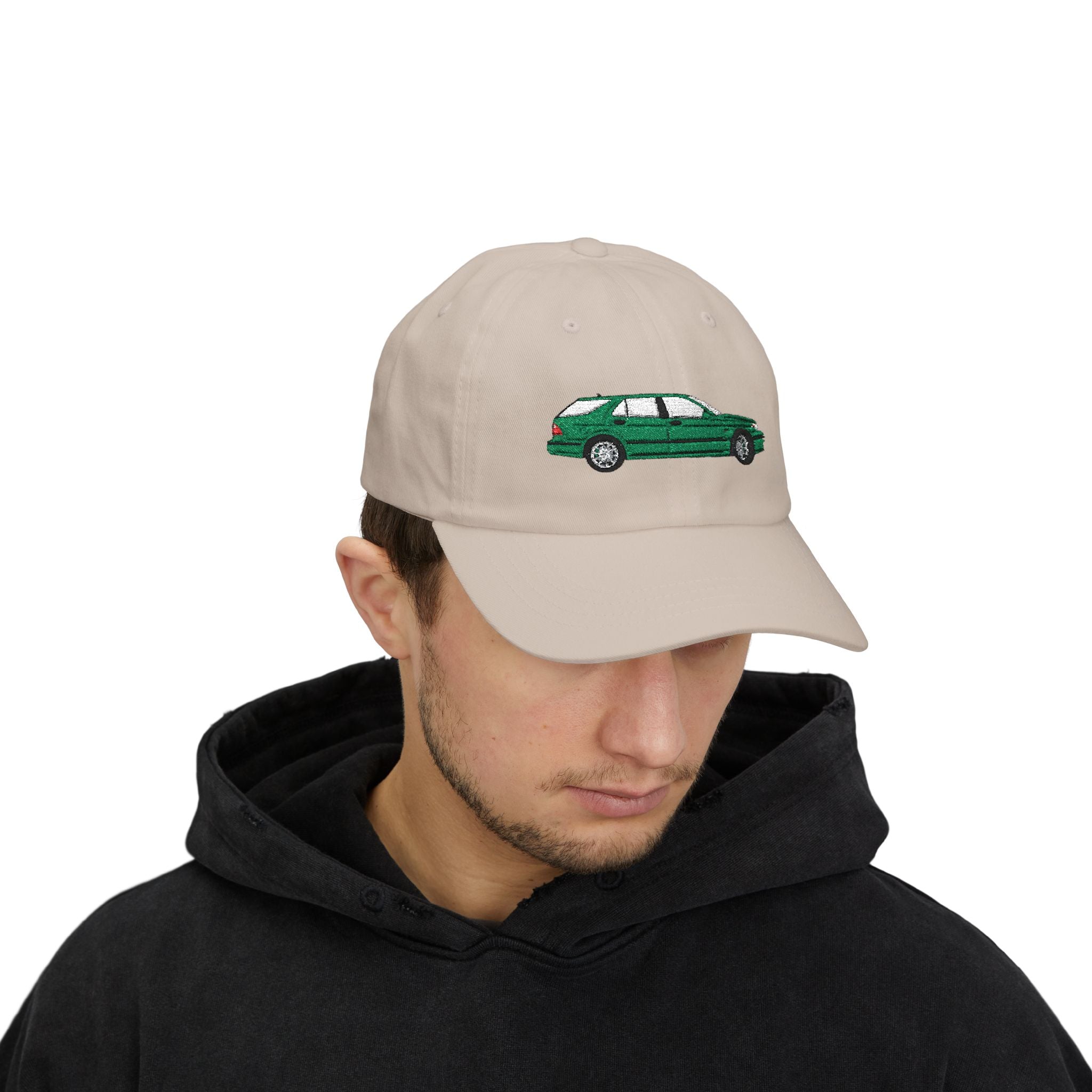 Saab 9-5 OG Aero Wagon Scarabe Green — Car Baseball Hat — Caps