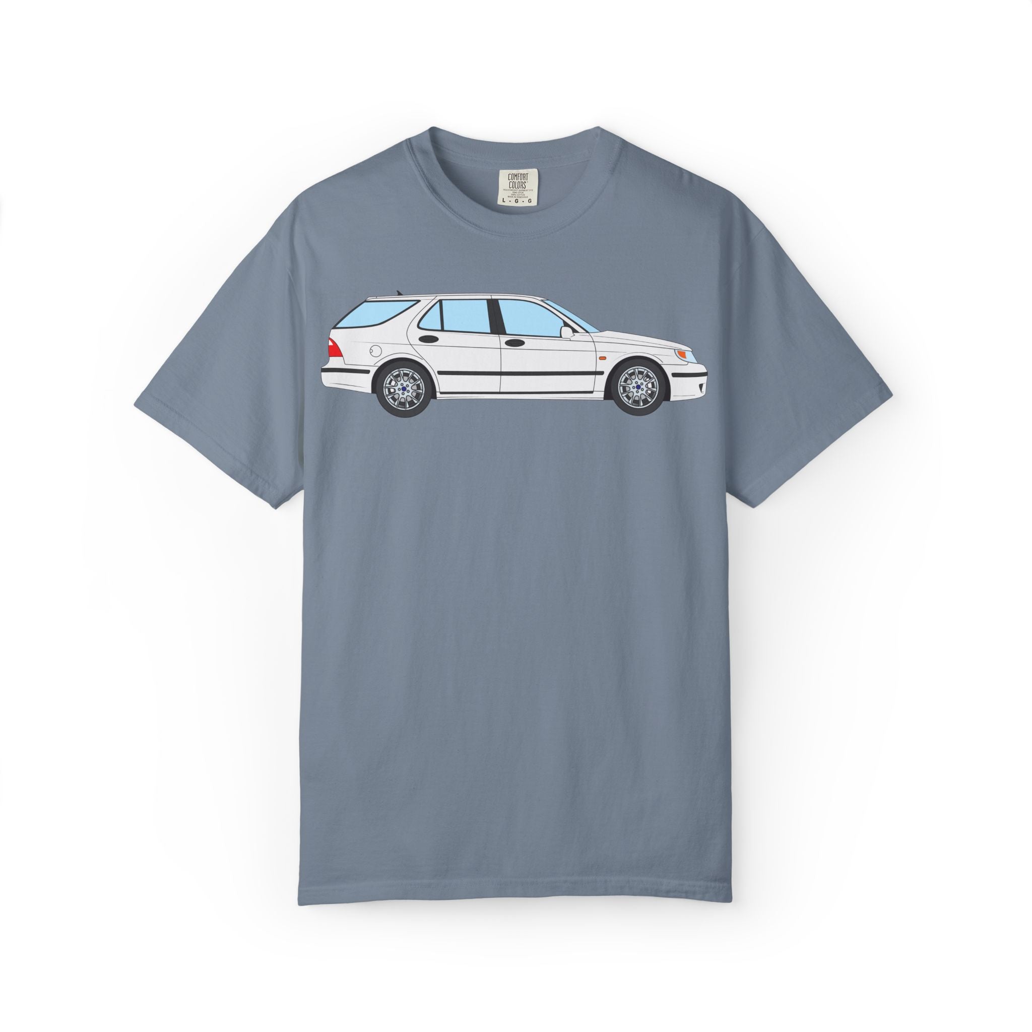 Saab 9-5 OG Aero Wagon – Arctic White T-Shirt