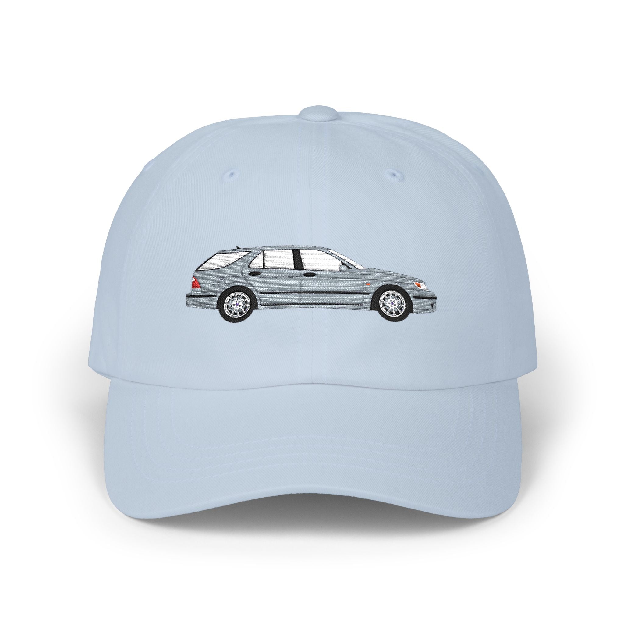 Saab 9-5 OG Aero Wagon Ice Blue — Car Baseball Hat — Caps