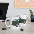 Saab 9-5 OG Aero Wagon Scarabe Green — Ceramic Mug — Coffee Cup (11oz & 15oz)