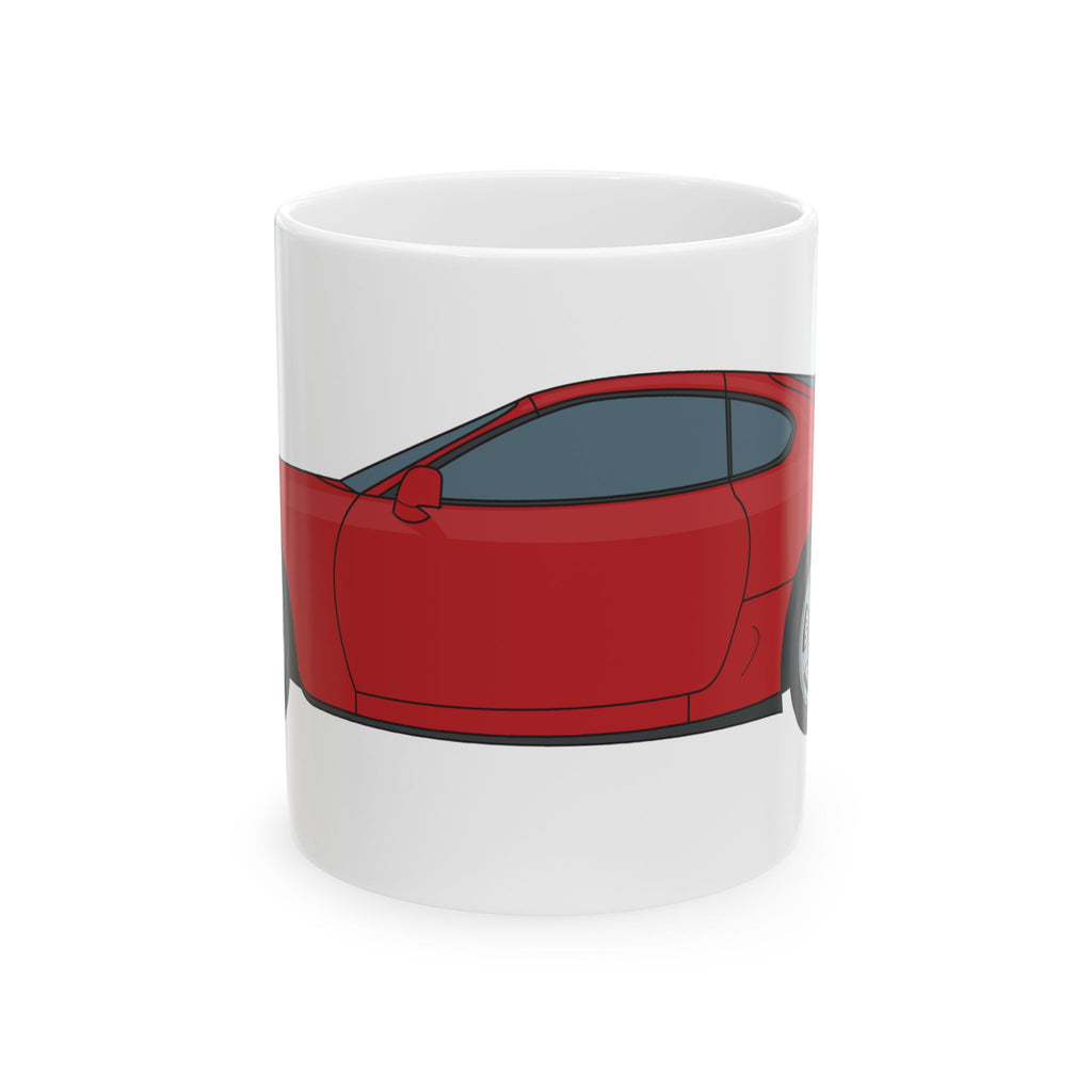 Toyota Supra MK4 Super Red ll — Ceramic Mug — Coffee Cup (11oz & 15oz)