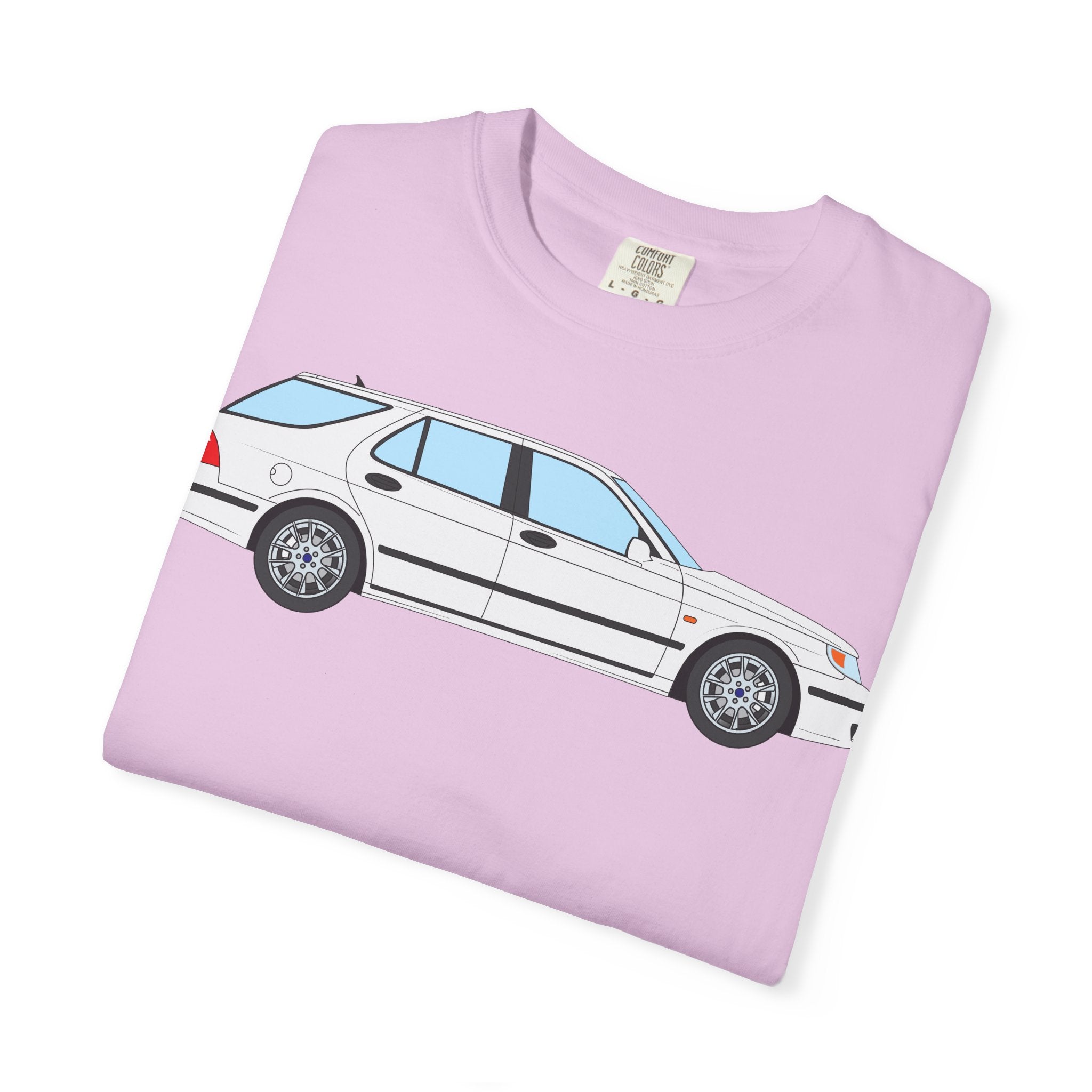 Saab 9-5 OG Aero Wagon – Arctic White T-Shirt