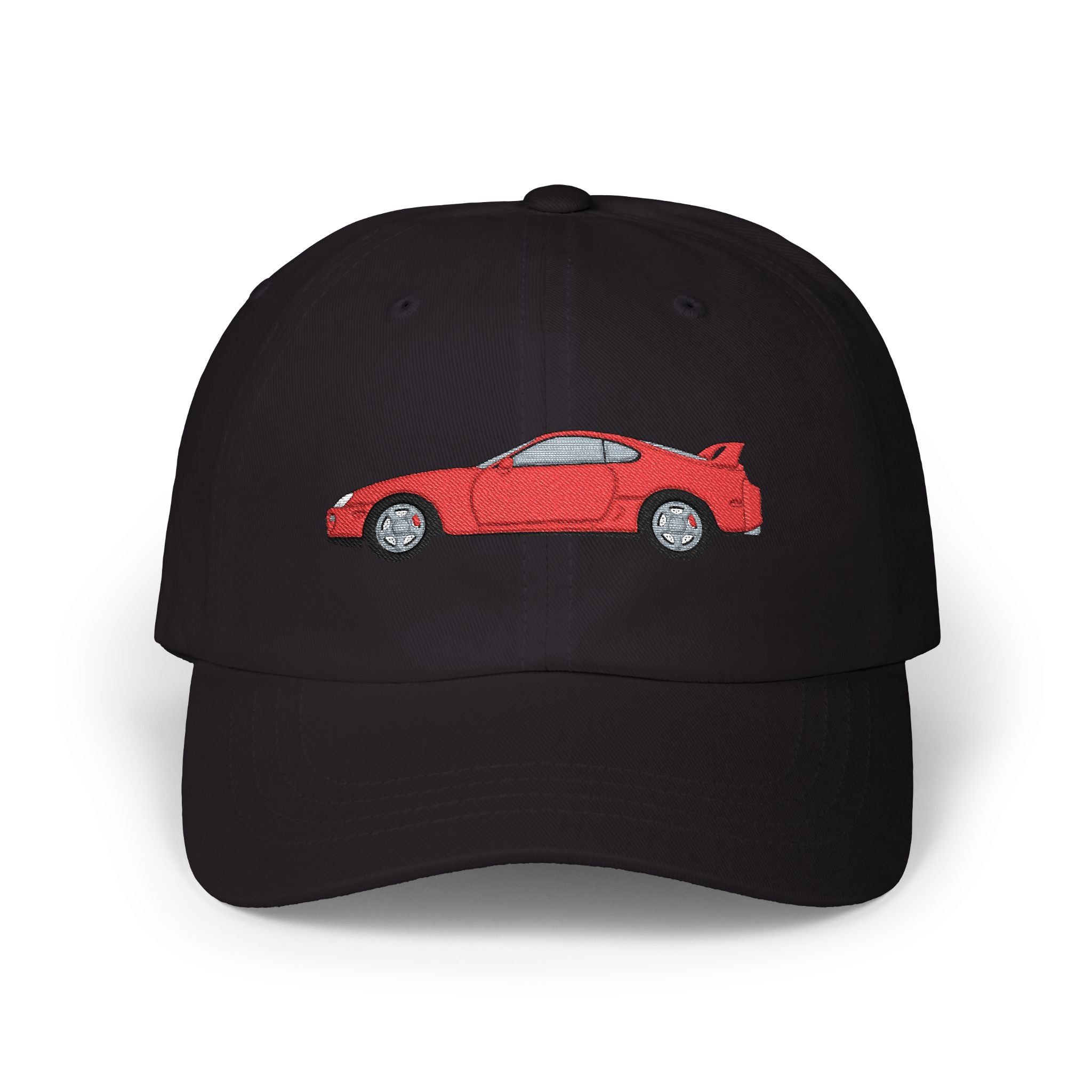 Toyota Supra MK4 Super Red ll — Car Baseball Hat — Caps