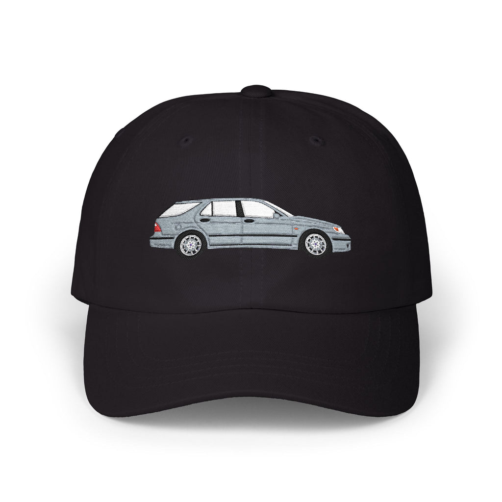 Saab 9-5 OG Aero Wagon Ice Blue — Car Baseball Hat — Caps