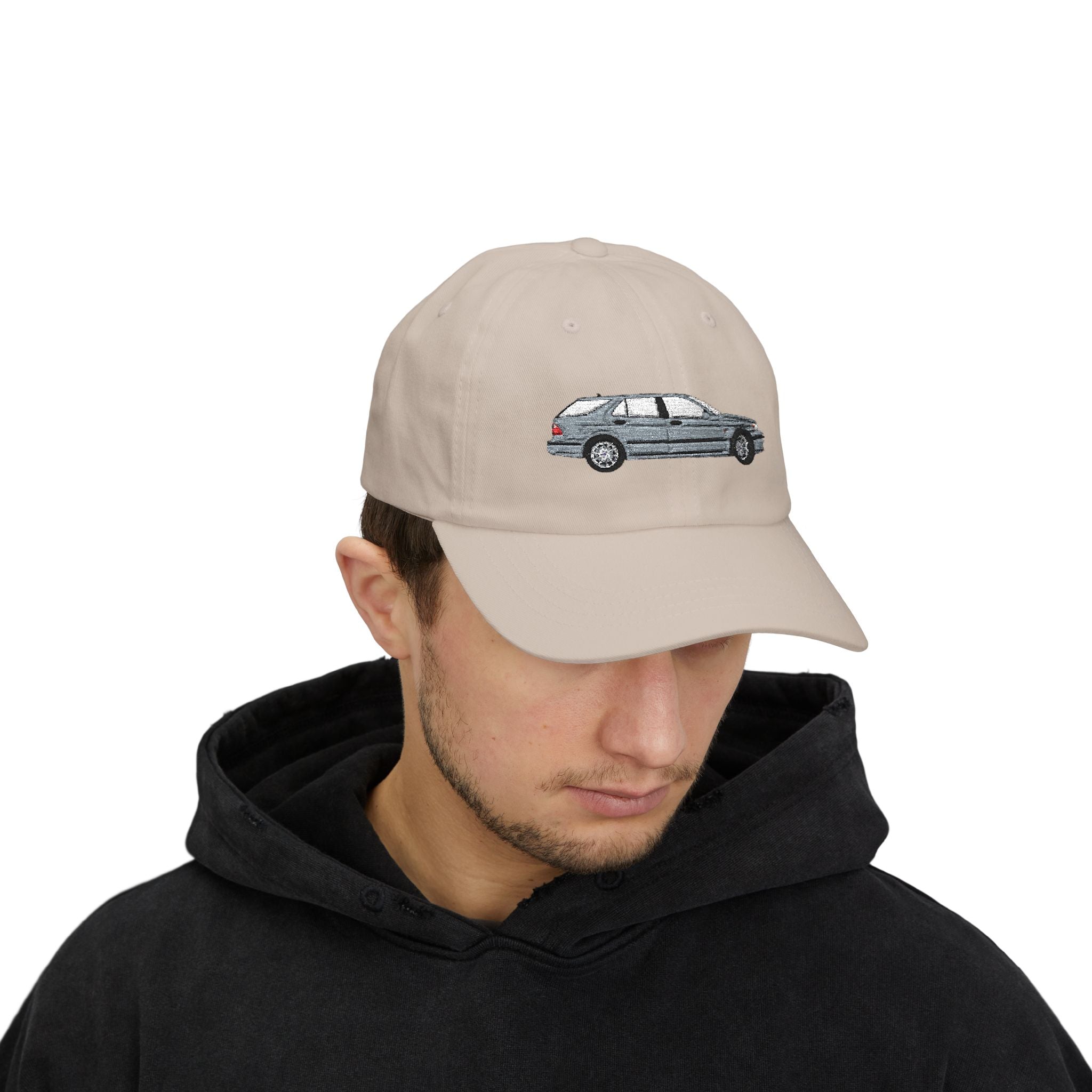 Saab 9-5 OG Aero Wagon Ice Blue — Car Baseball Hat — Caps
