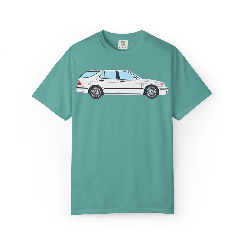 Saab 9-5 OG Aero Wagon – Arctic White T-Shirt