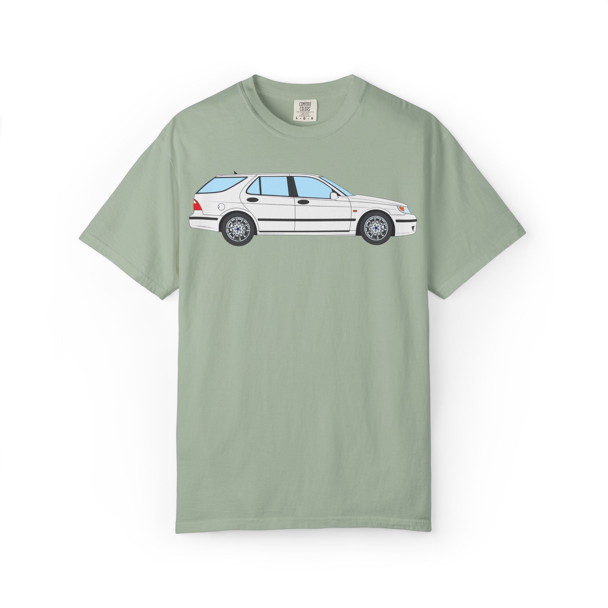 Saab 9-5 OG Aero Wagon – Arctic White T-Shirt