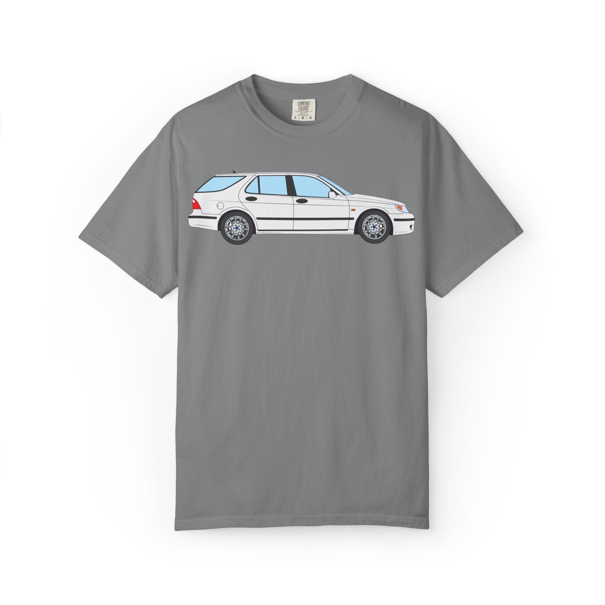 Saab 9-5 OG Aero Wagon – Arctic White T-Shirt