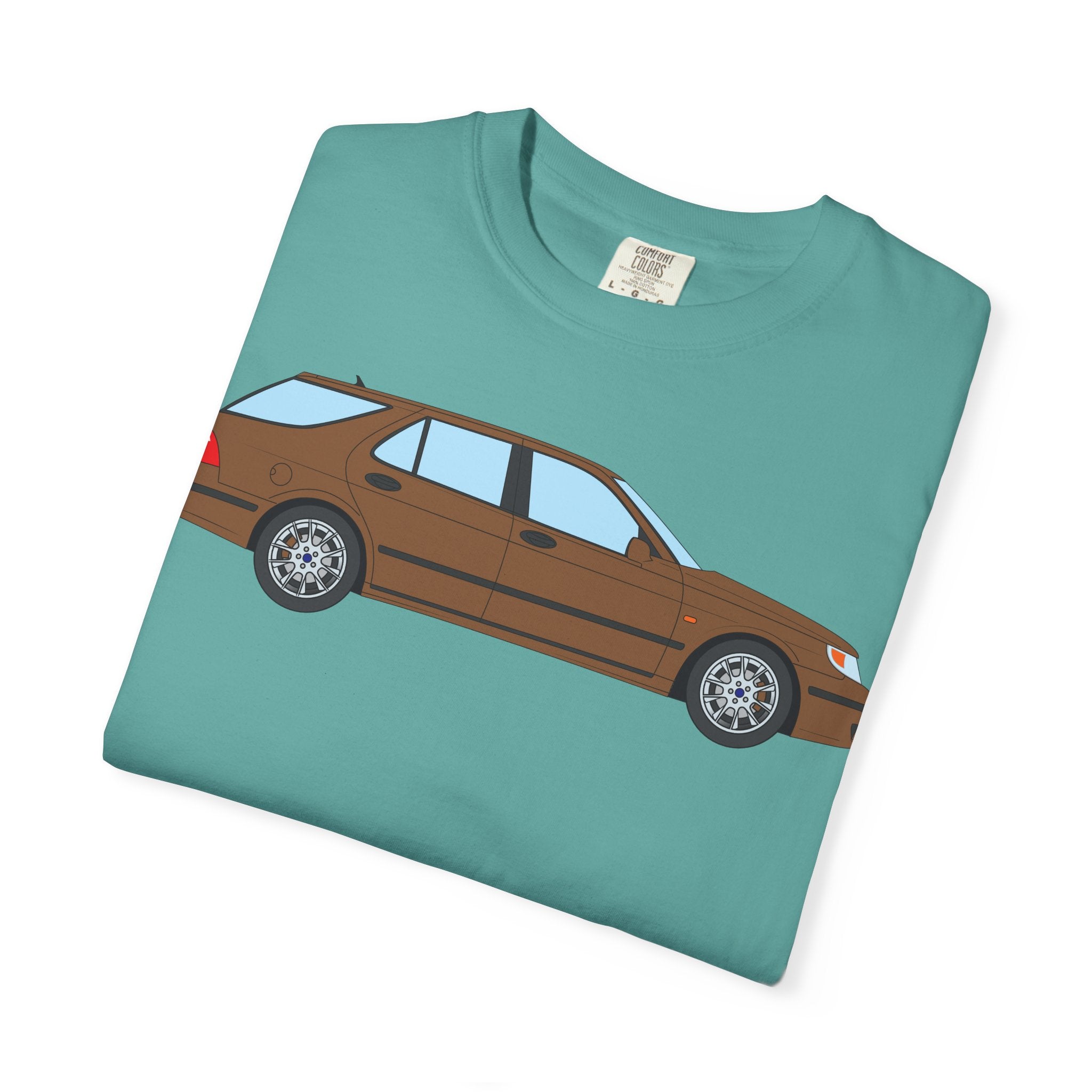 Saab 9-5 OG Aero Wagon – Hazelnut Metallic T-Shirt