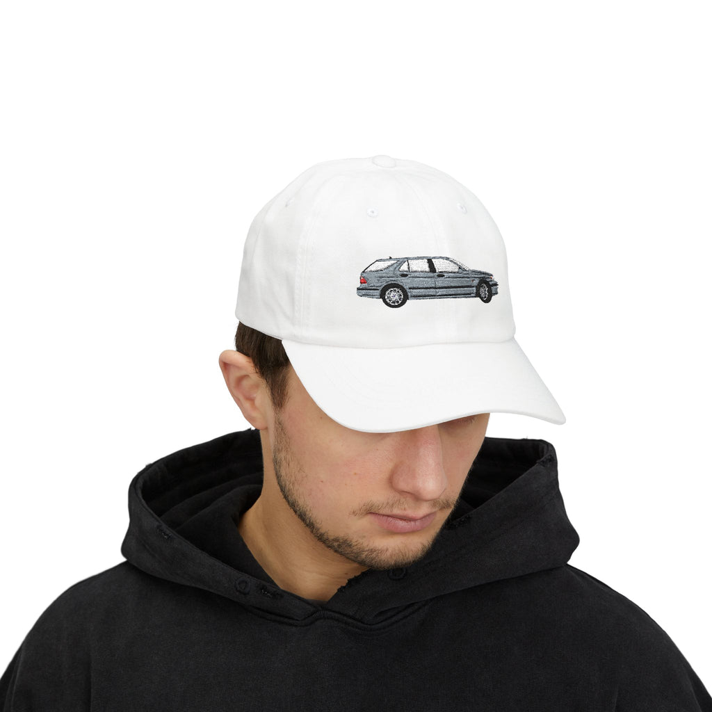 Saab 9-5 OG Aero Wagon Ice Blue — Car Baseball Hat — Caps