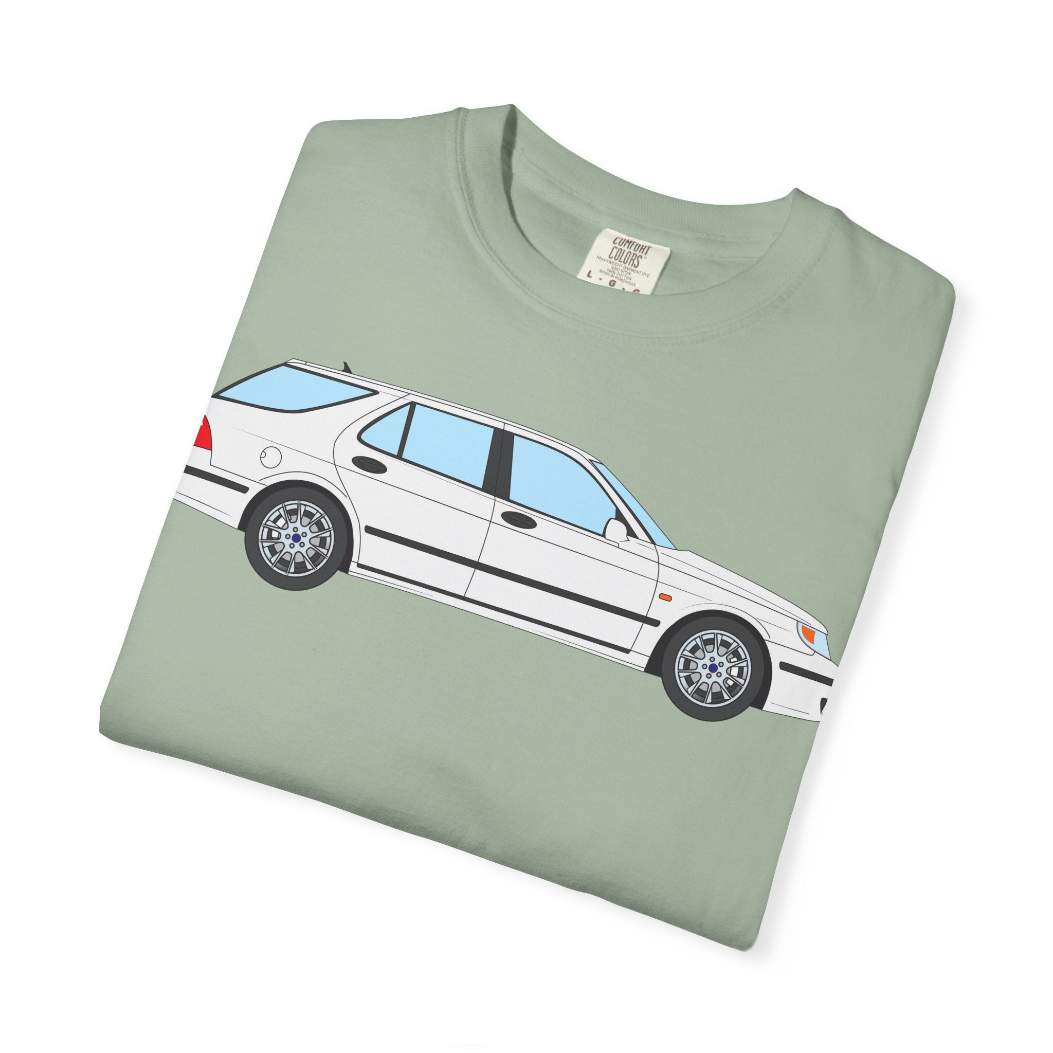 Saab 9-5 OG Aero Wagon – Arctic White T-Shirt