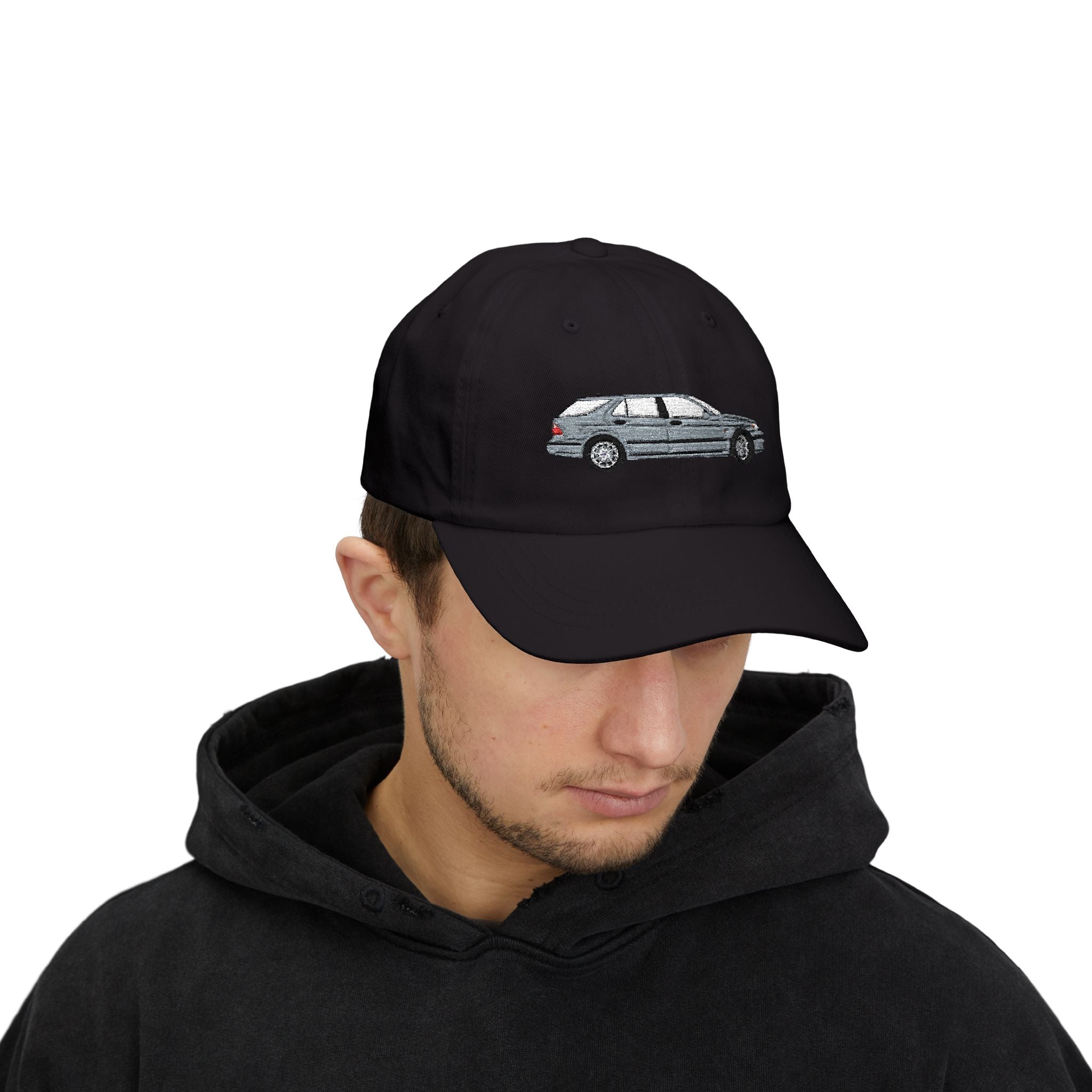 Saab 9-5 OG Aero Wagon Ice Blue — Car Baseball Hat — Caps